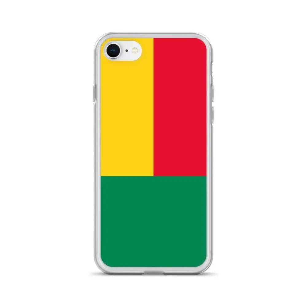 Coque iphone drapeau bénin souple résistante antichoc