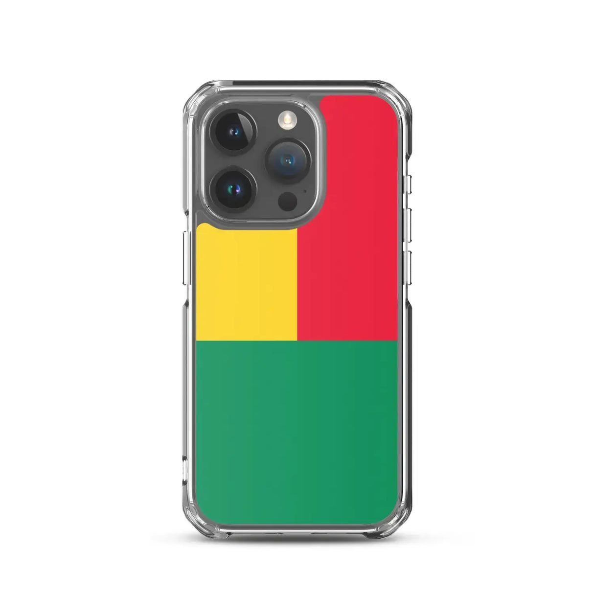 Coque iphone drapeau bénin souple résistante antichoc