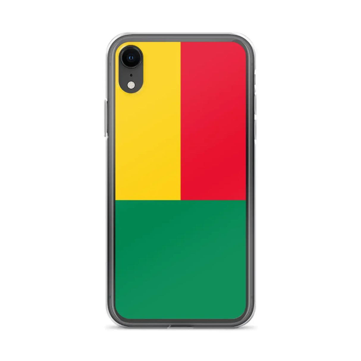 Coque iphone drapeau bénin souple résistante antichoc