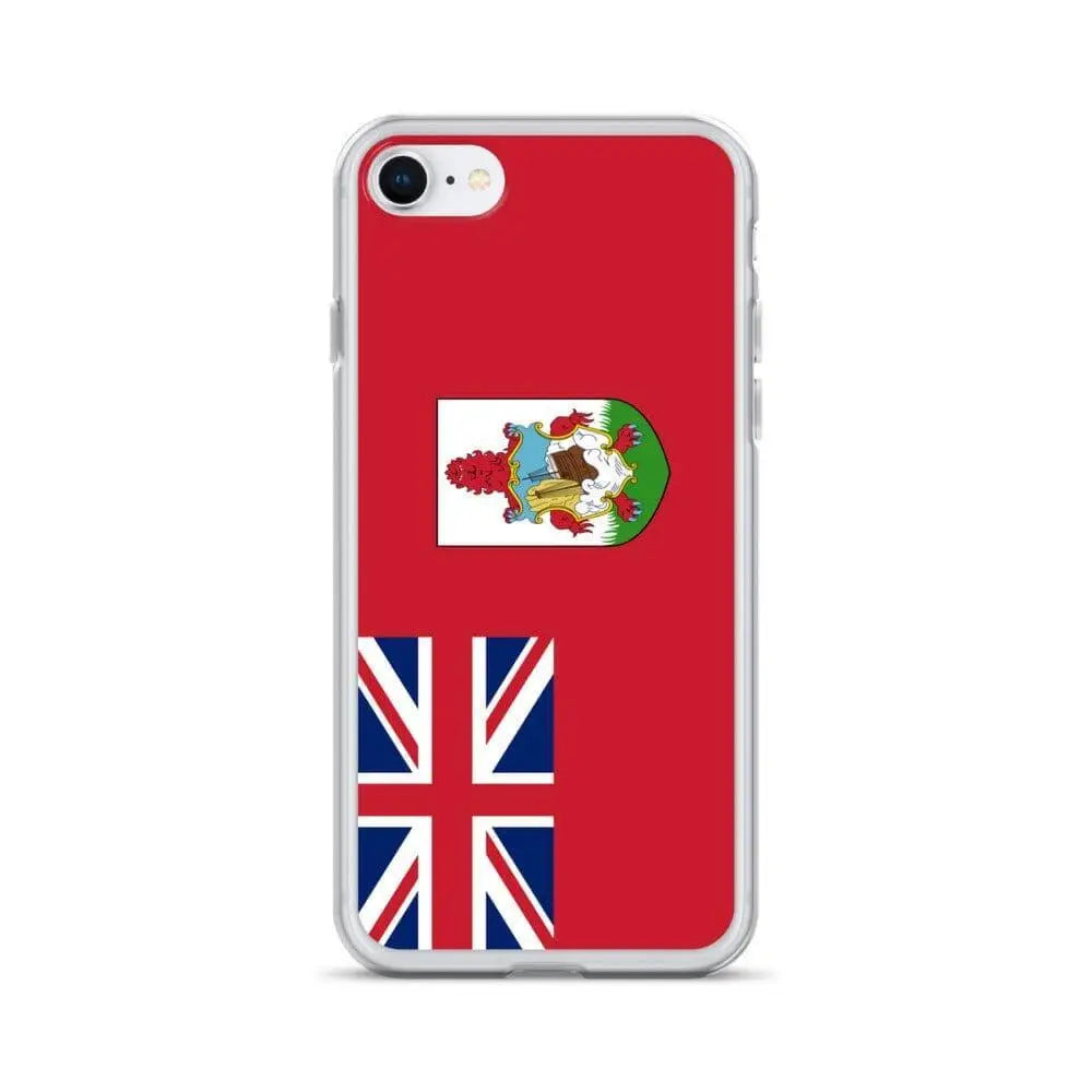 Coque iphone drapeau bermudes souple résistante antichoc