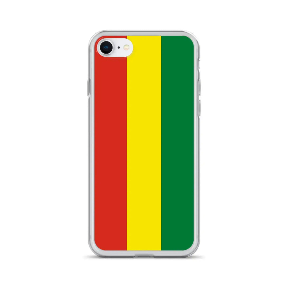Coque iphone drapeau bolivie souple et antichoc transparente