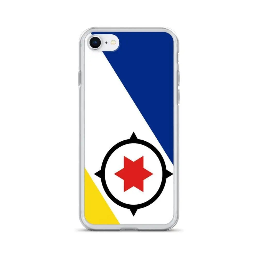 Coque iphone drapeau bonaire souple antichoc transparente