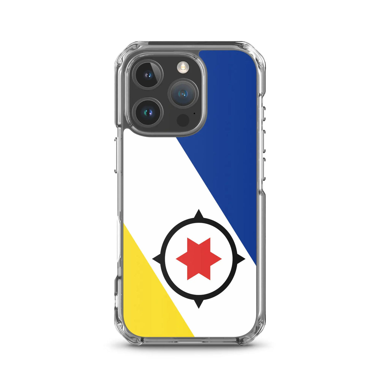 Coque iphone drapeau bonaire souple antichoc transparente