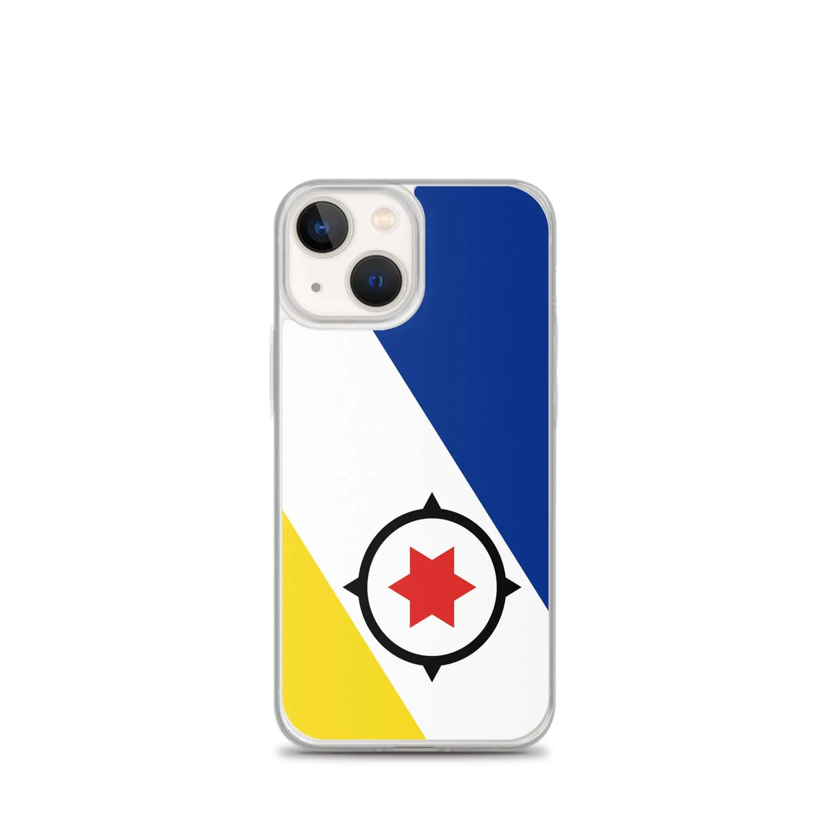 Coque iphone drapeau bonaire souple antichoc transparente