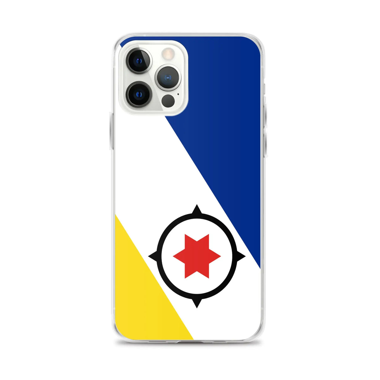 Coque iphone drapeau bonaire souple antichoc transparente