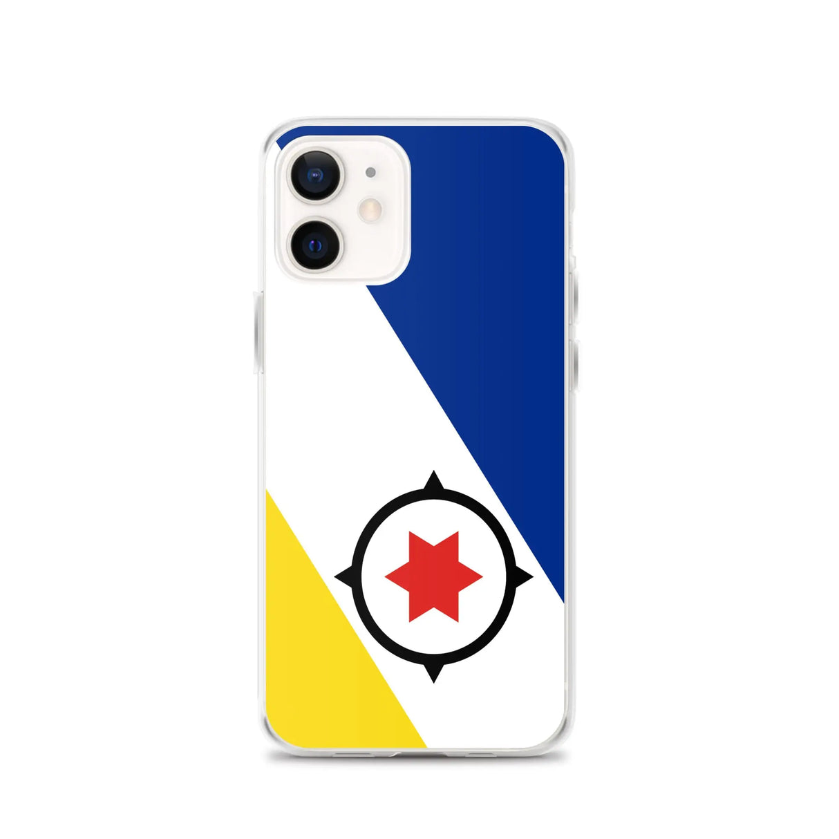 Coque iphone drapeau bonaire souple antichoc transparente