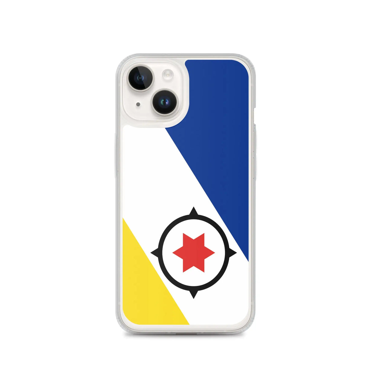 Coque iphone drapeau bonaire souple antichoc transparente