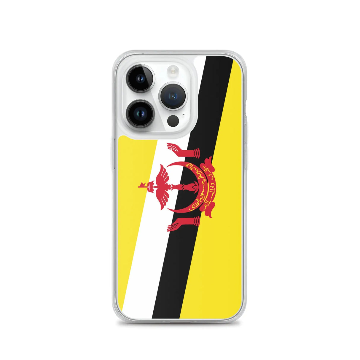 Coque iphone drapeau brunei souple antichoc transparente