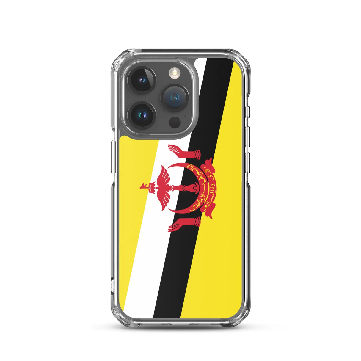 Coque iphone drapeau brunei souple antichoc transparente