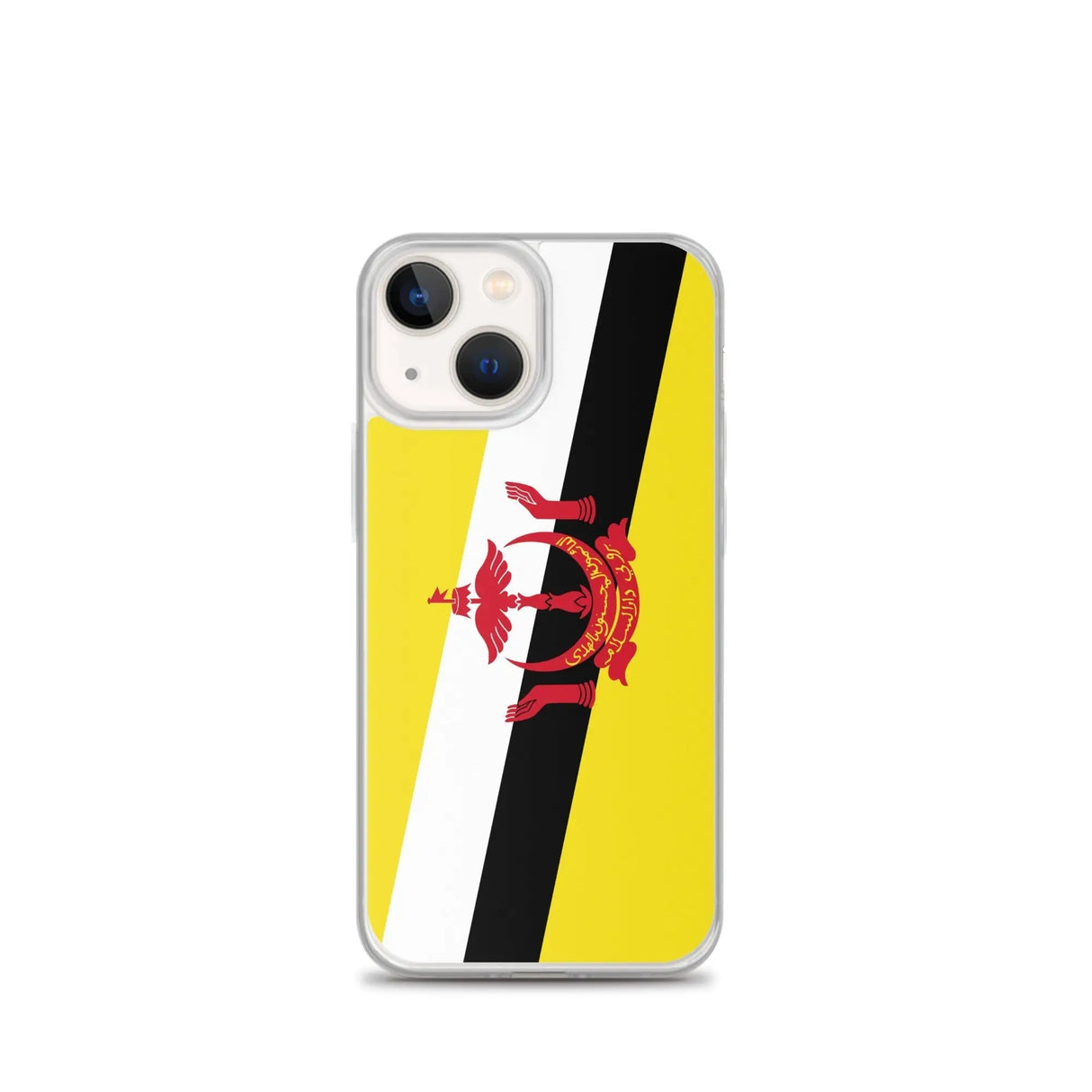 Coque iphone drapeau brunei souple antichoc transparente