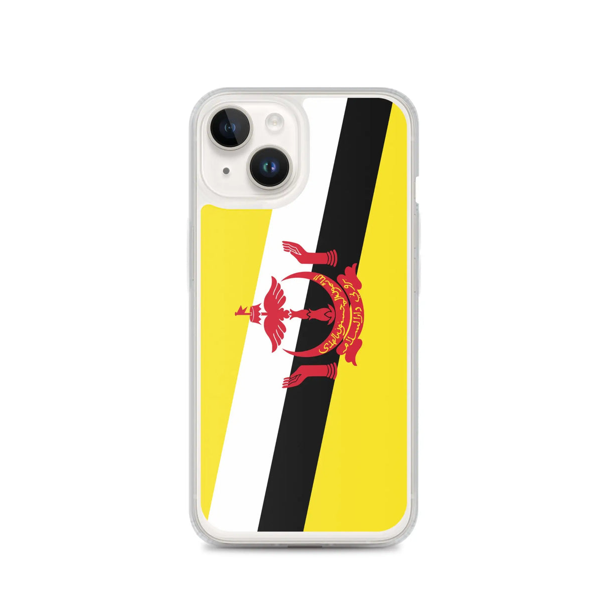 Coque iphone drapeau brunei souple antichoc transparente