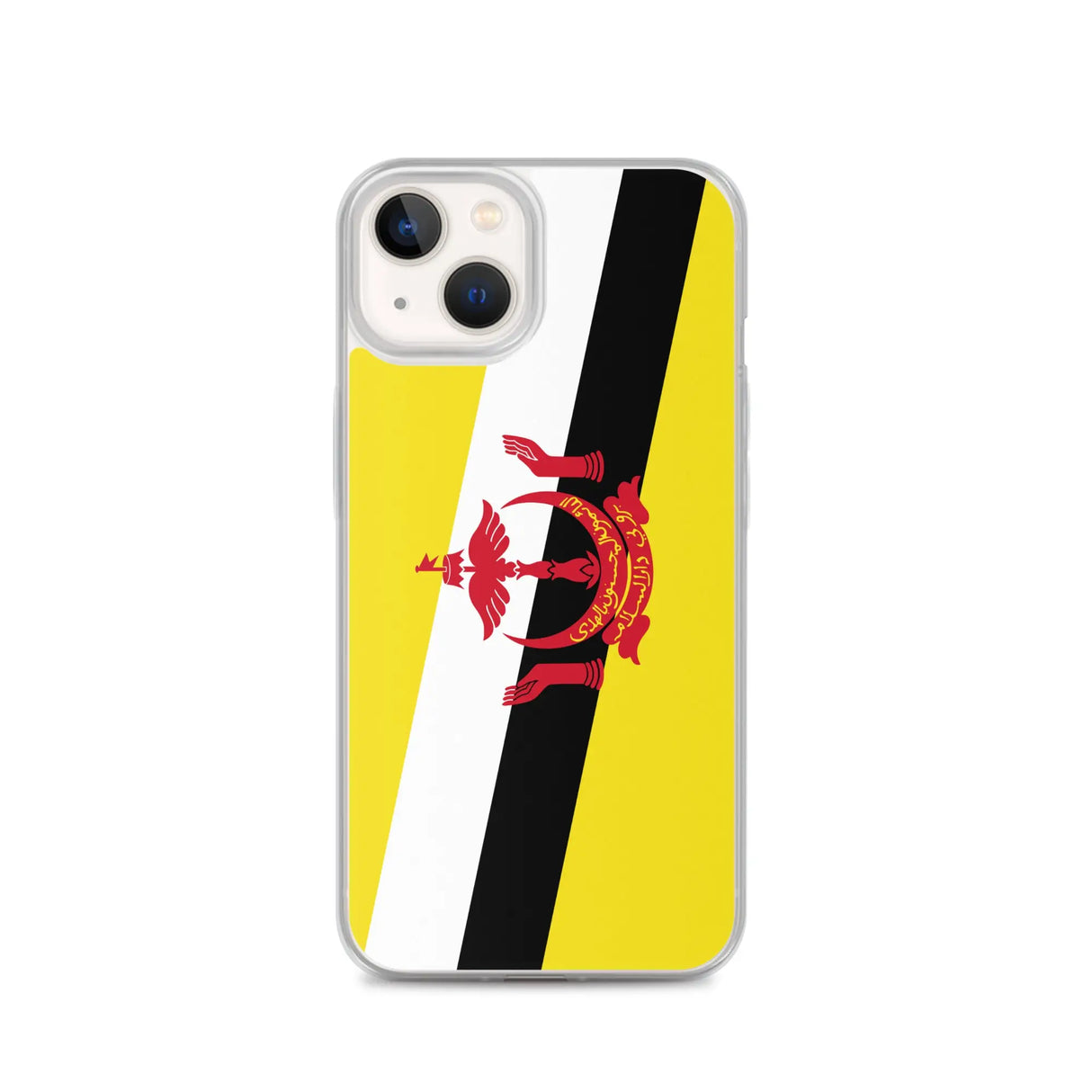 Coque iphone drapeau brunei souple antichoc transparente