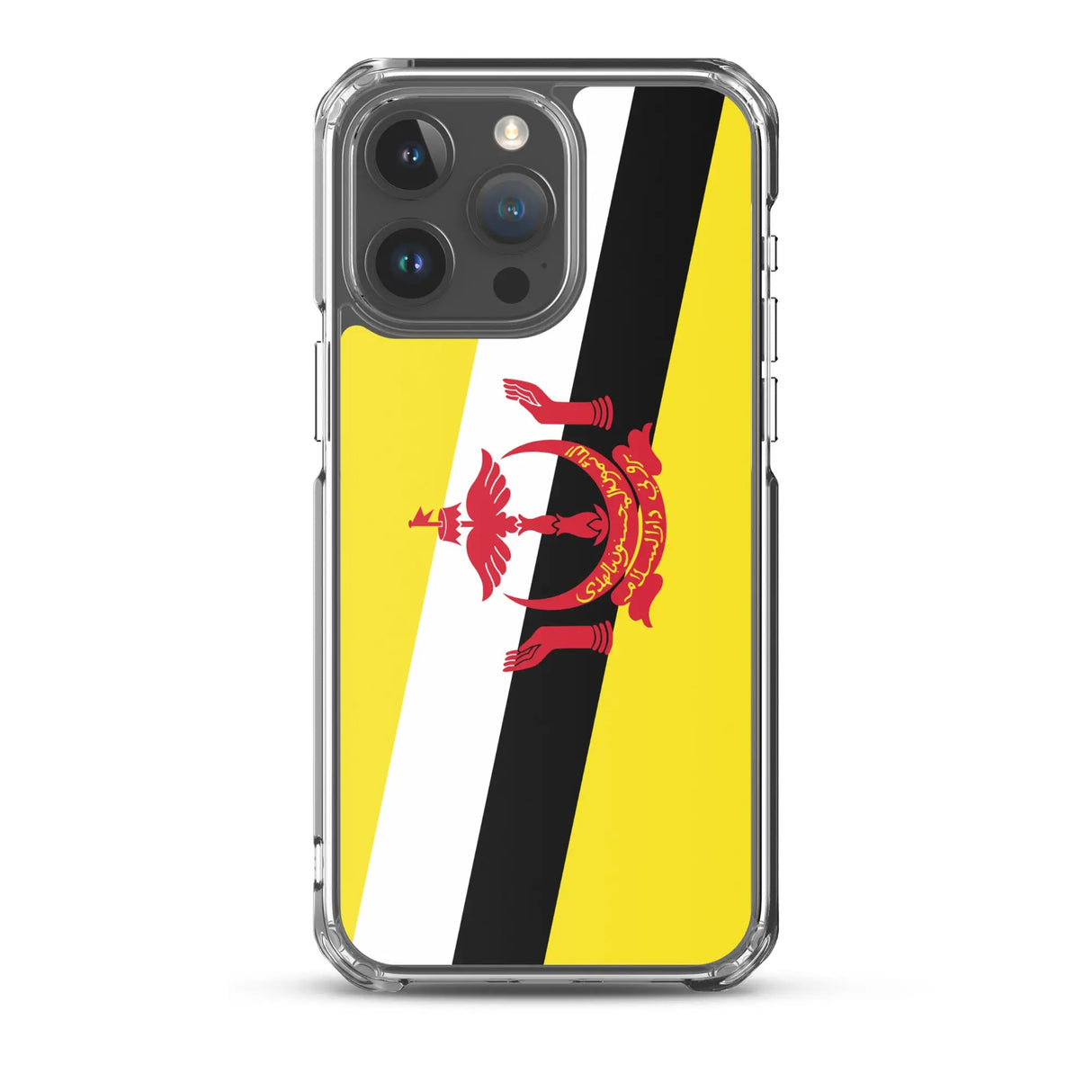 Coque iphone drapeau brunei souple antichoc transparente
