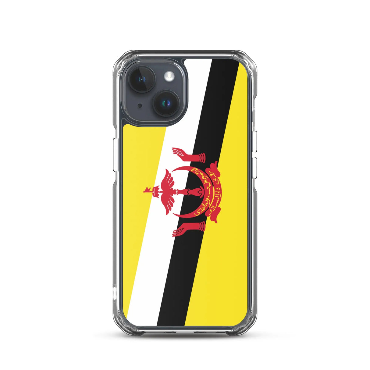 Coque iphone drapeau brunei souple antichoc transparente