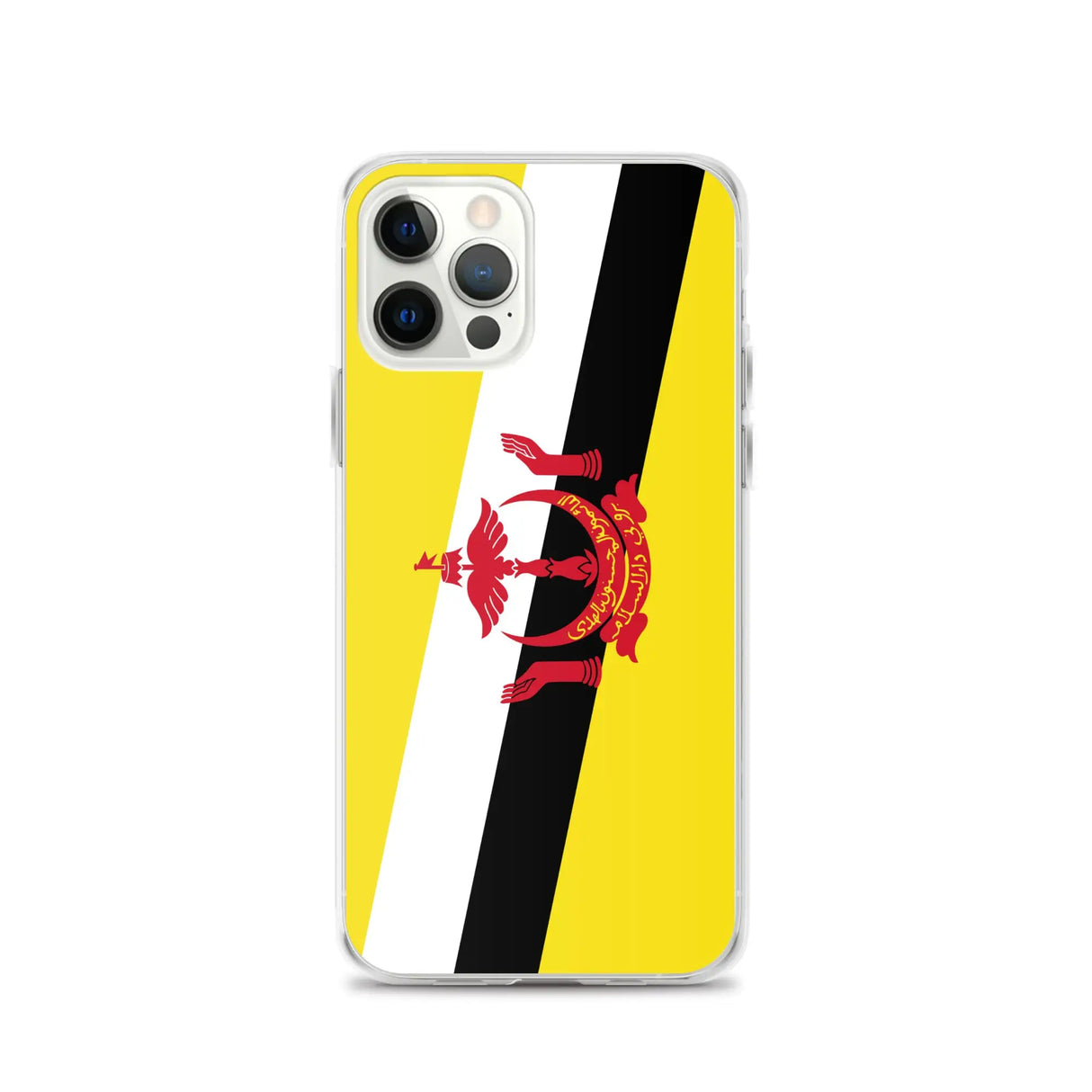 Coque iphone drapeau brunei souple antichoc transparente
