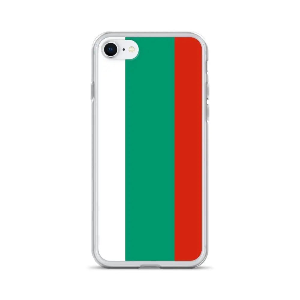 Coque iphone drapeau bulgarie souple résistante antichoc