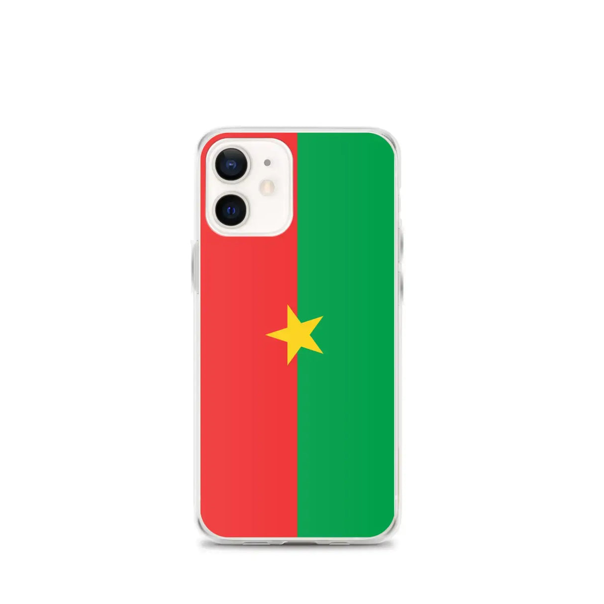 Coque iphone drapeau burkina faso souple antichoc