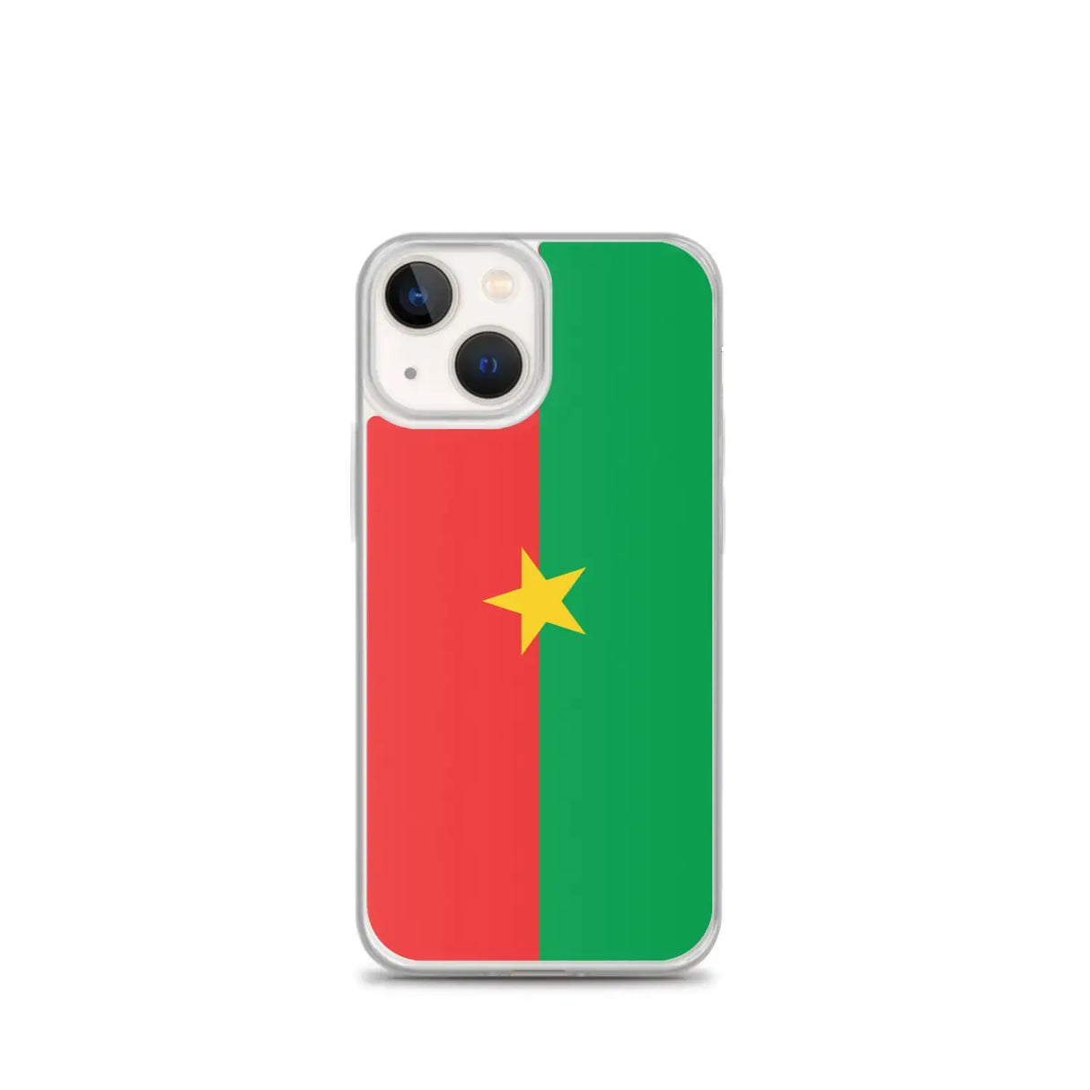 Coque iphone drapeau burkina faso souple antichoc