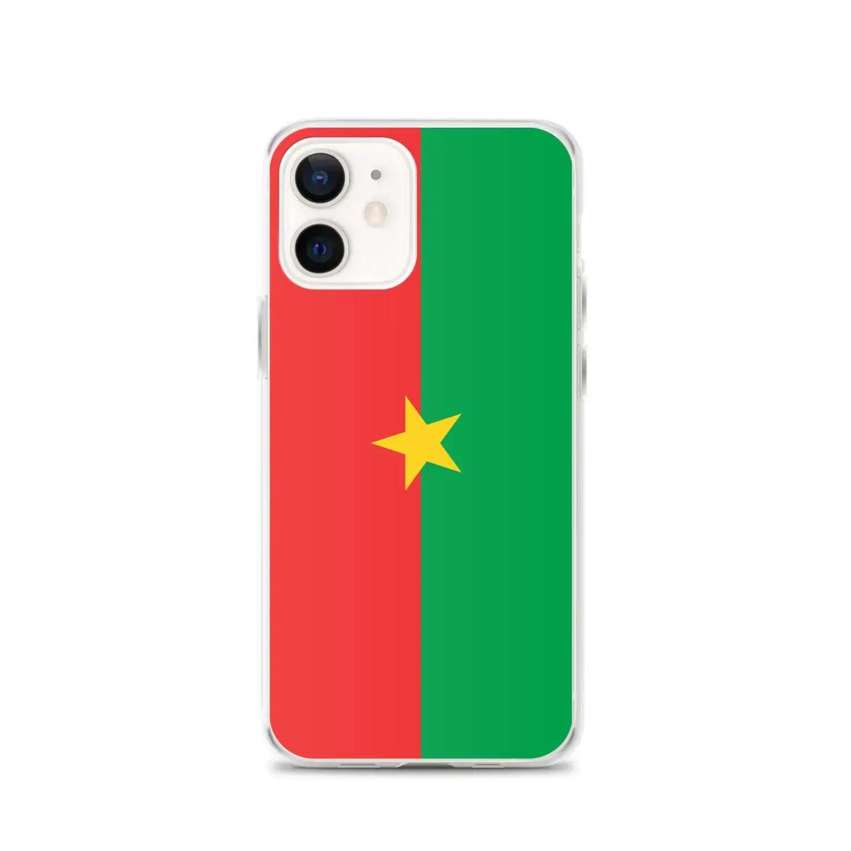 Coque iphone drapeau burkina faso souple antichoc