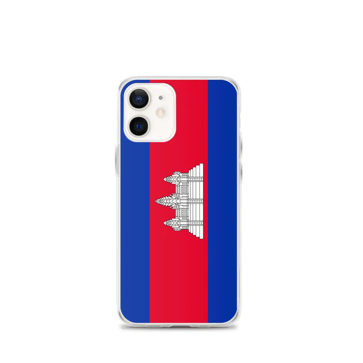 Coque iphone drapeau cambodge souple antichoc transparente