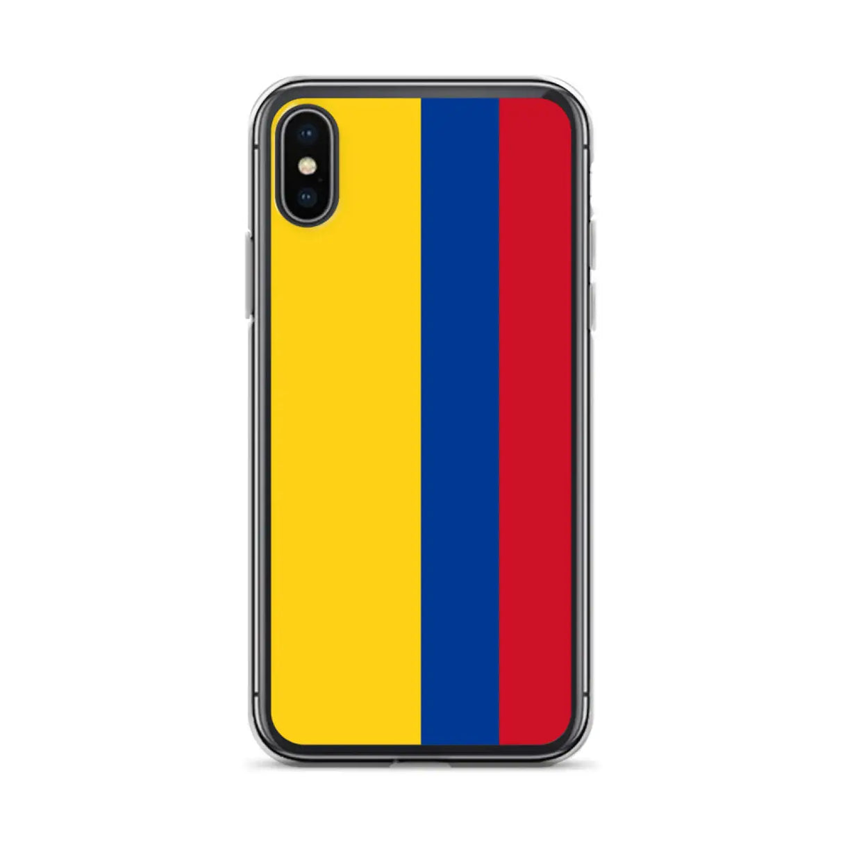 Coque iphone drapeau colombie souple antichoc transparente