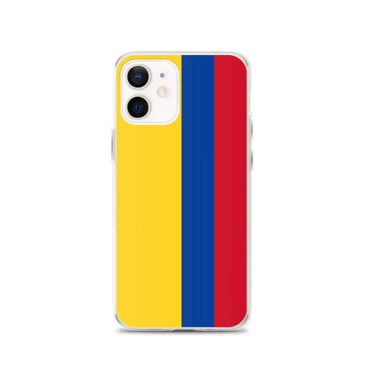 Coque iphone drapeau colombie souple antichoc transparente