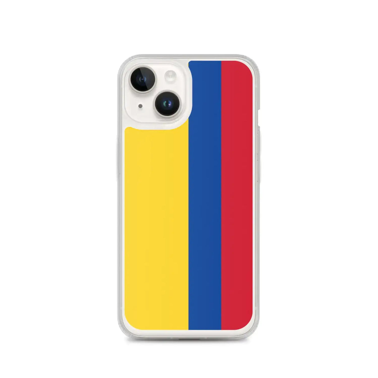 Coque iphone drapeau colombie souple antichoc transparente