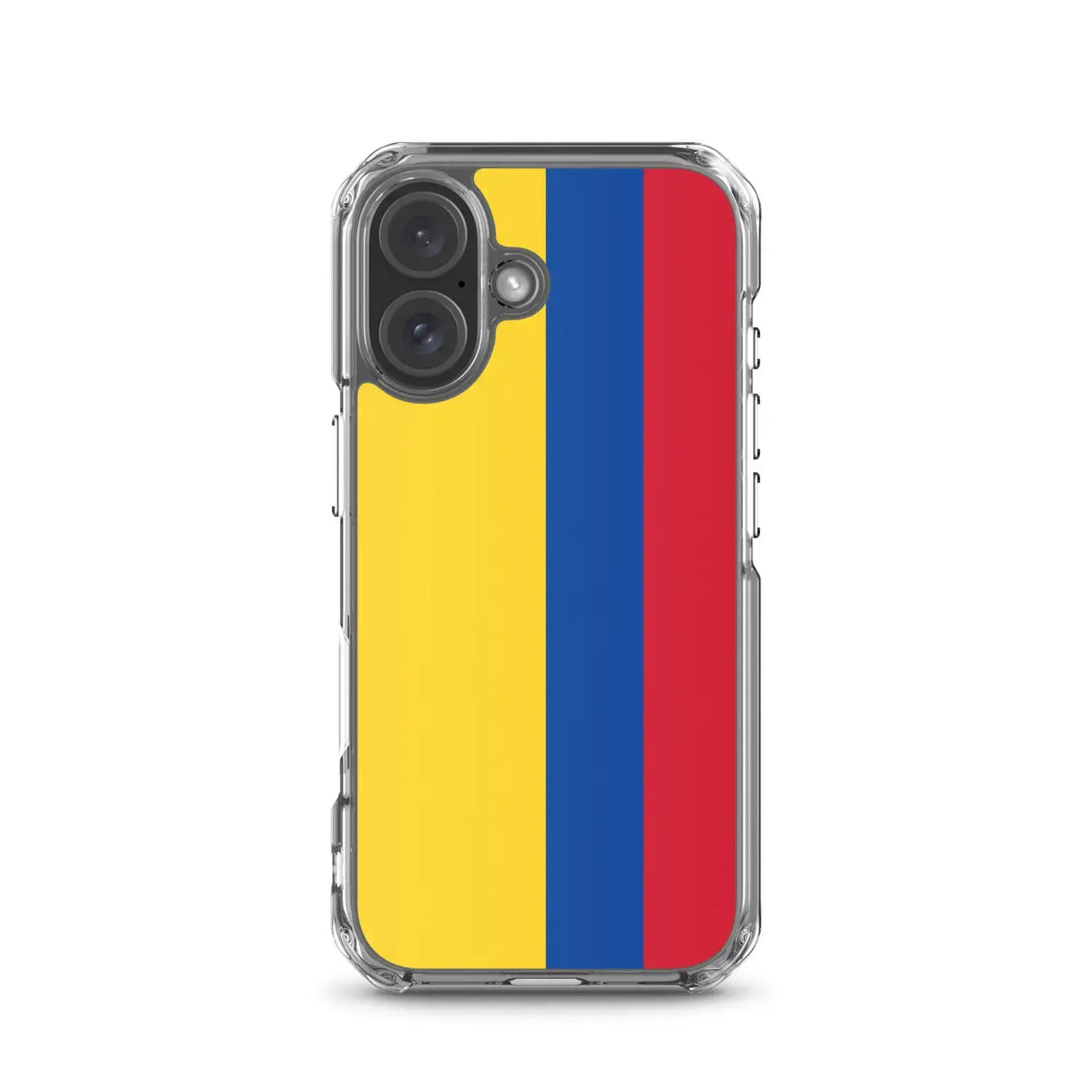 Coque iphone drapeau colombie souple antichoc transparente