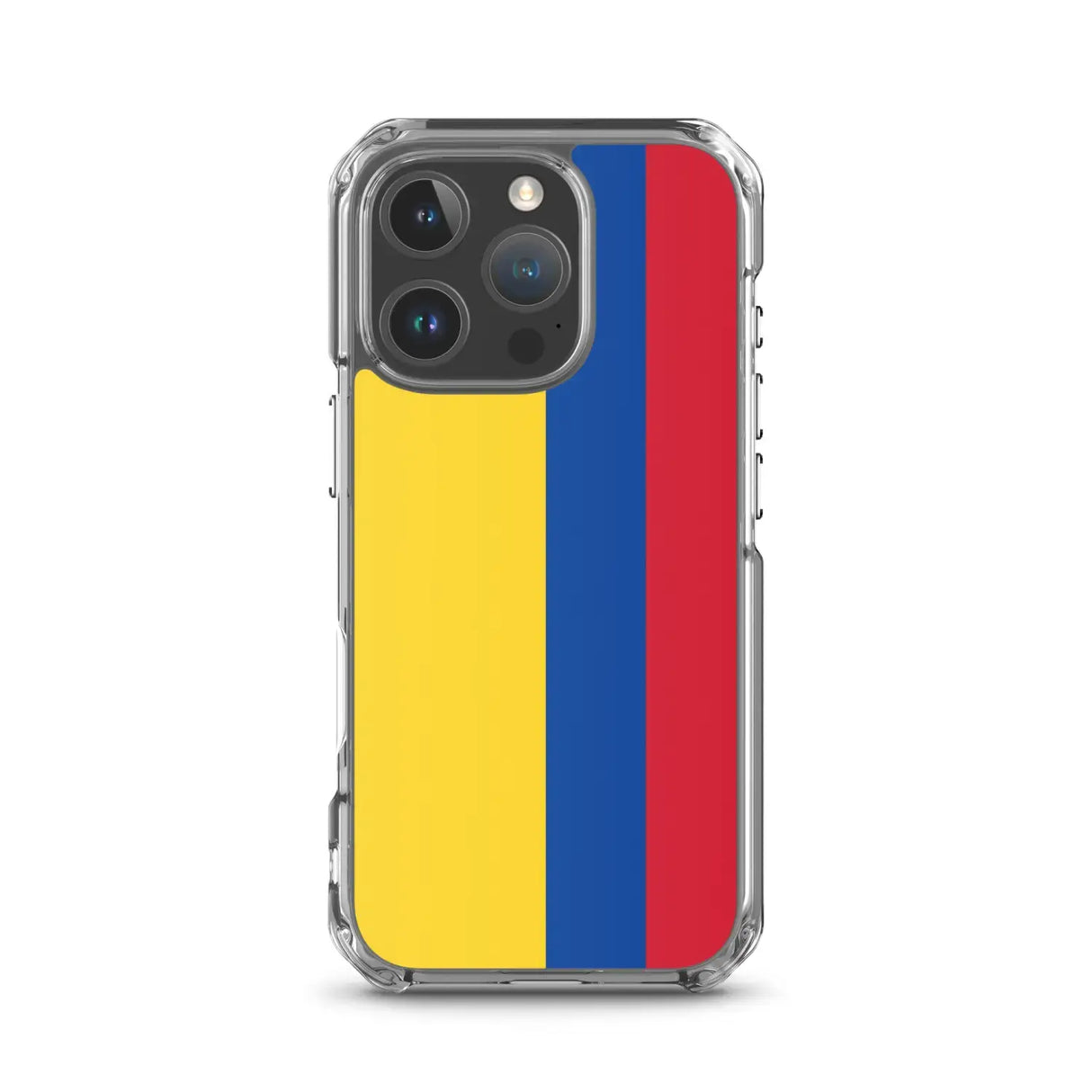 Coque iphone drapeau colombie souple antichoc transparente
