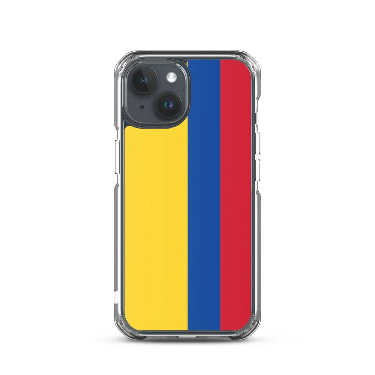 Coque iphone drapeau colombie souple antichoc transparente