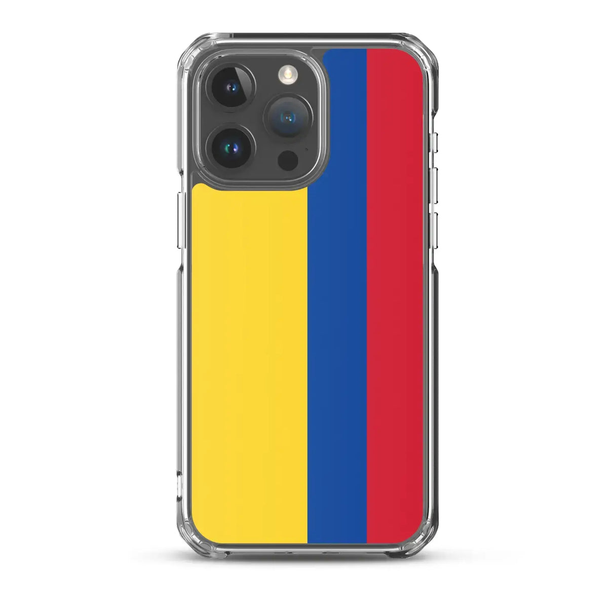 Coque iphone drapeau colombie souple antichoc transparente