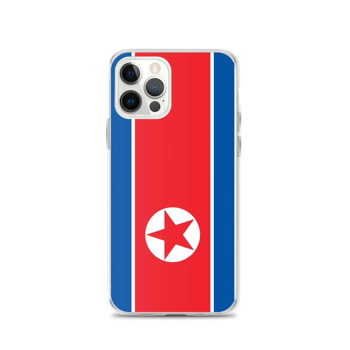 Coque iphone drapeau corée du nord souple et antichoc