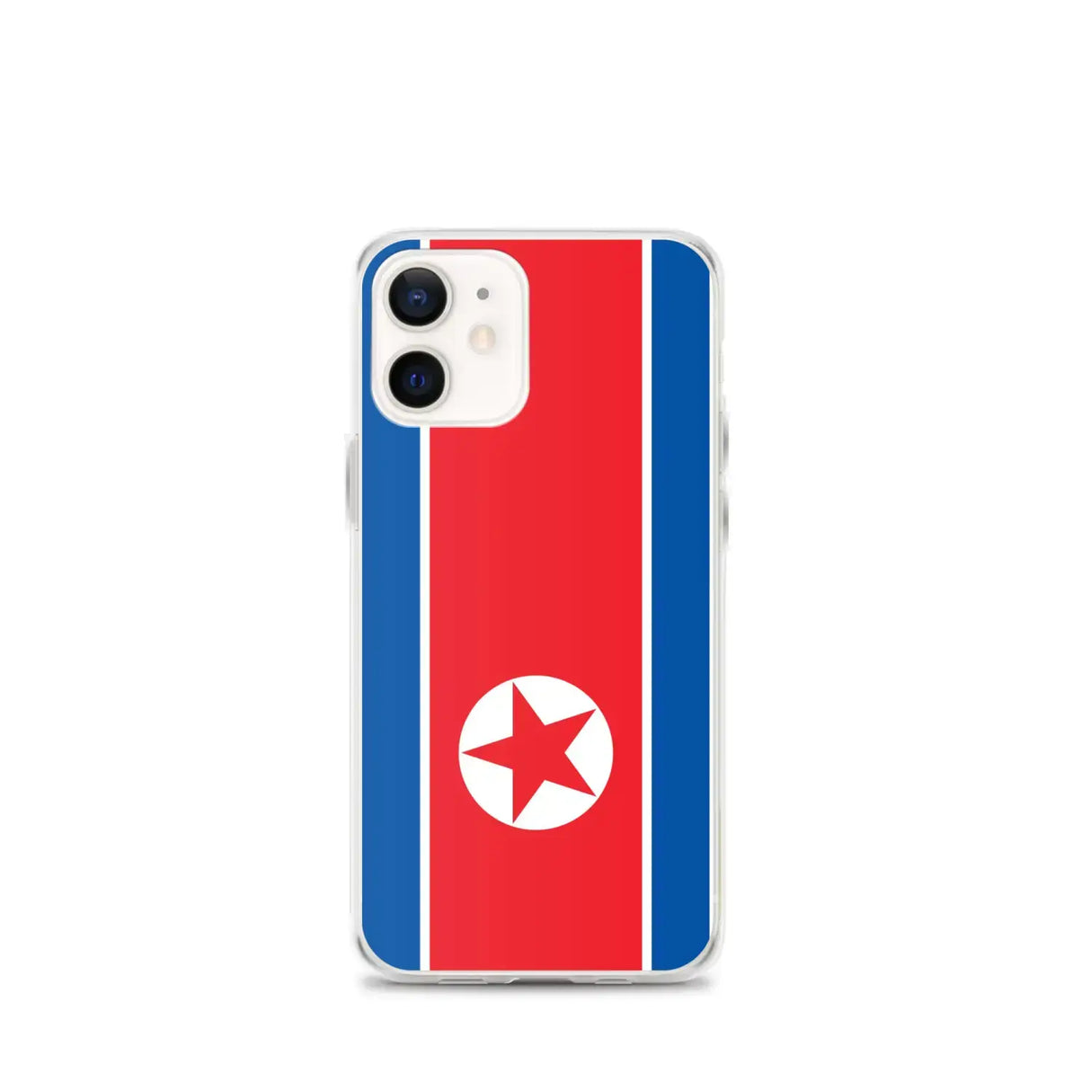 Coque iphone drapeau corée du nord souple et antichoc