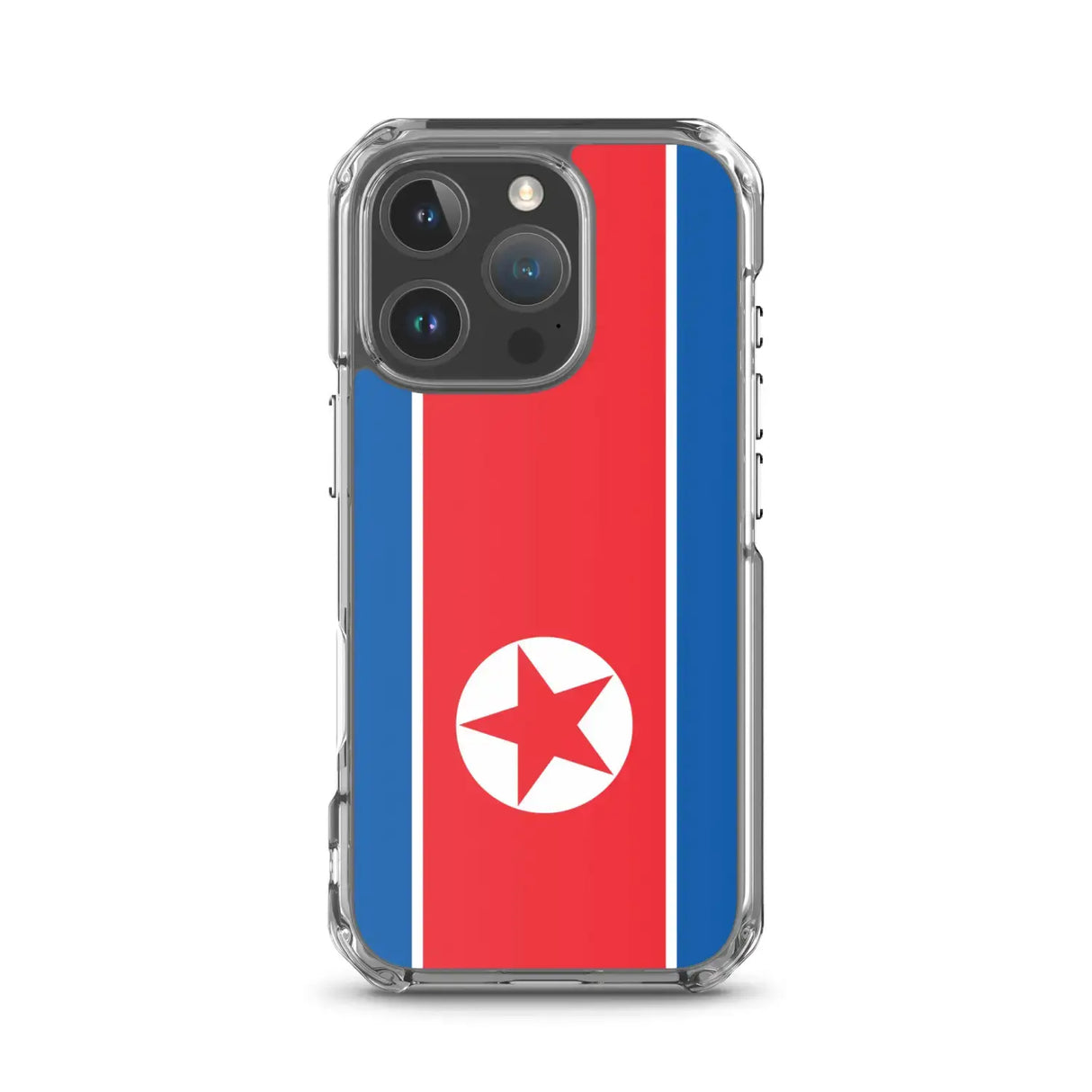 Coque iphone drapeau corée du nord souple et antichoc