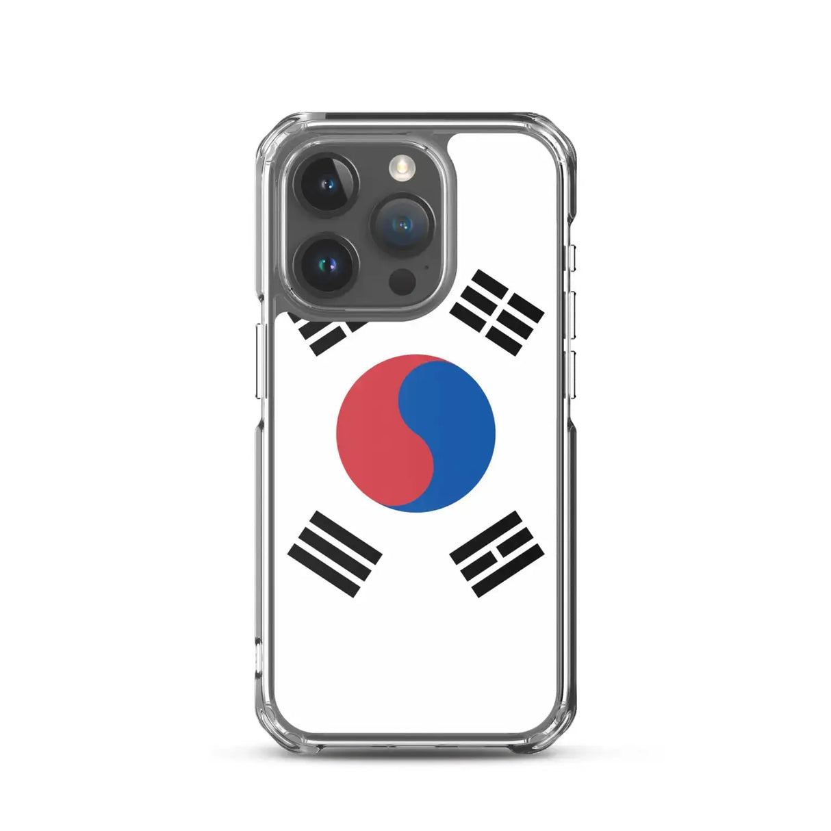 Coque iphone drapeau corée du sud souple antichoc