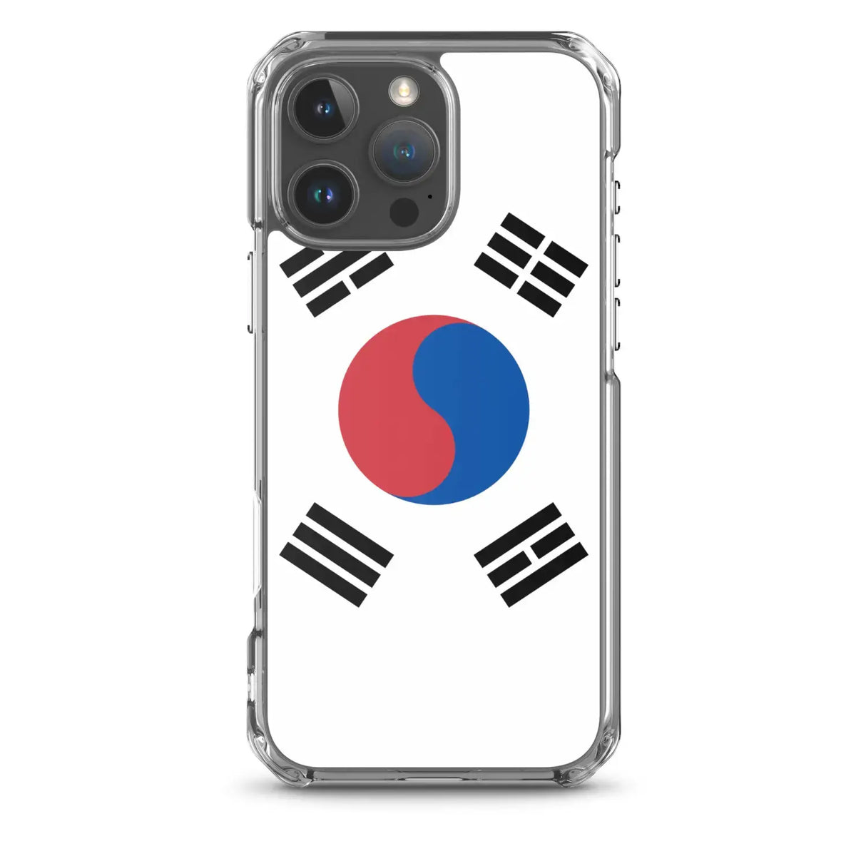 Coque iphone drapeau corée du sud souple antichoc