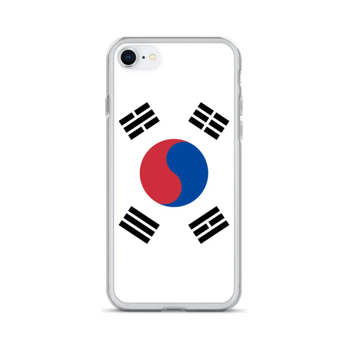 Coque iphone drapeau corée du sud souple antichoc