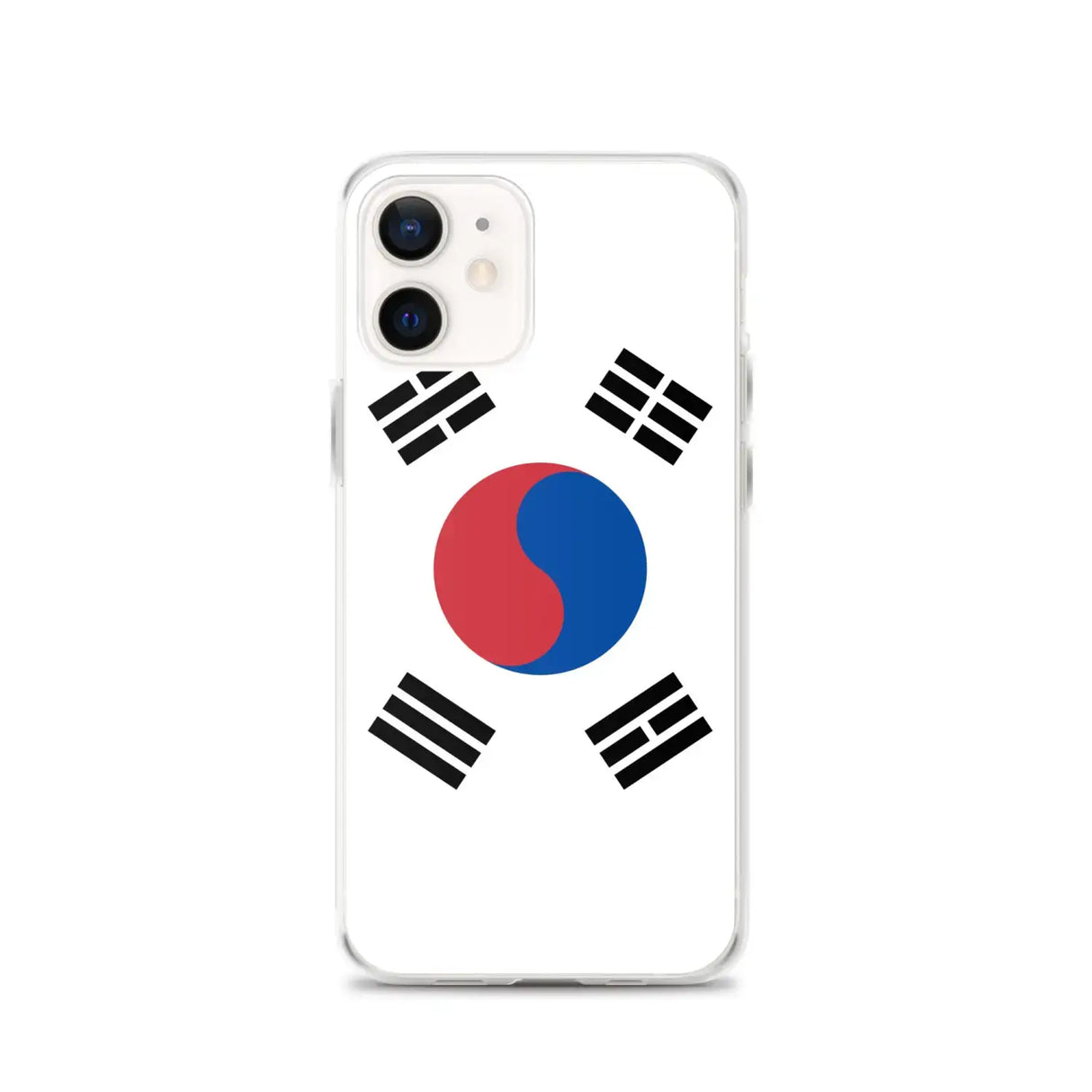 Coque iphone drapeau corée du sud souple antichoc