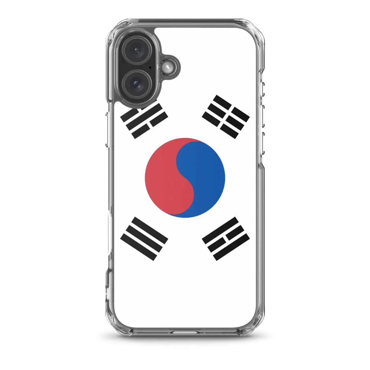 Coque iphone drapeau corée du sud souple antichoc