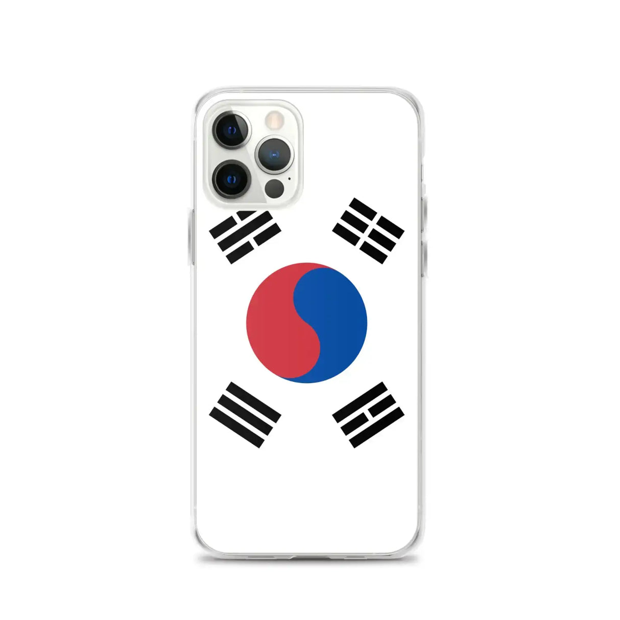 Coque iphone drapeau corée du sud souple antichoc