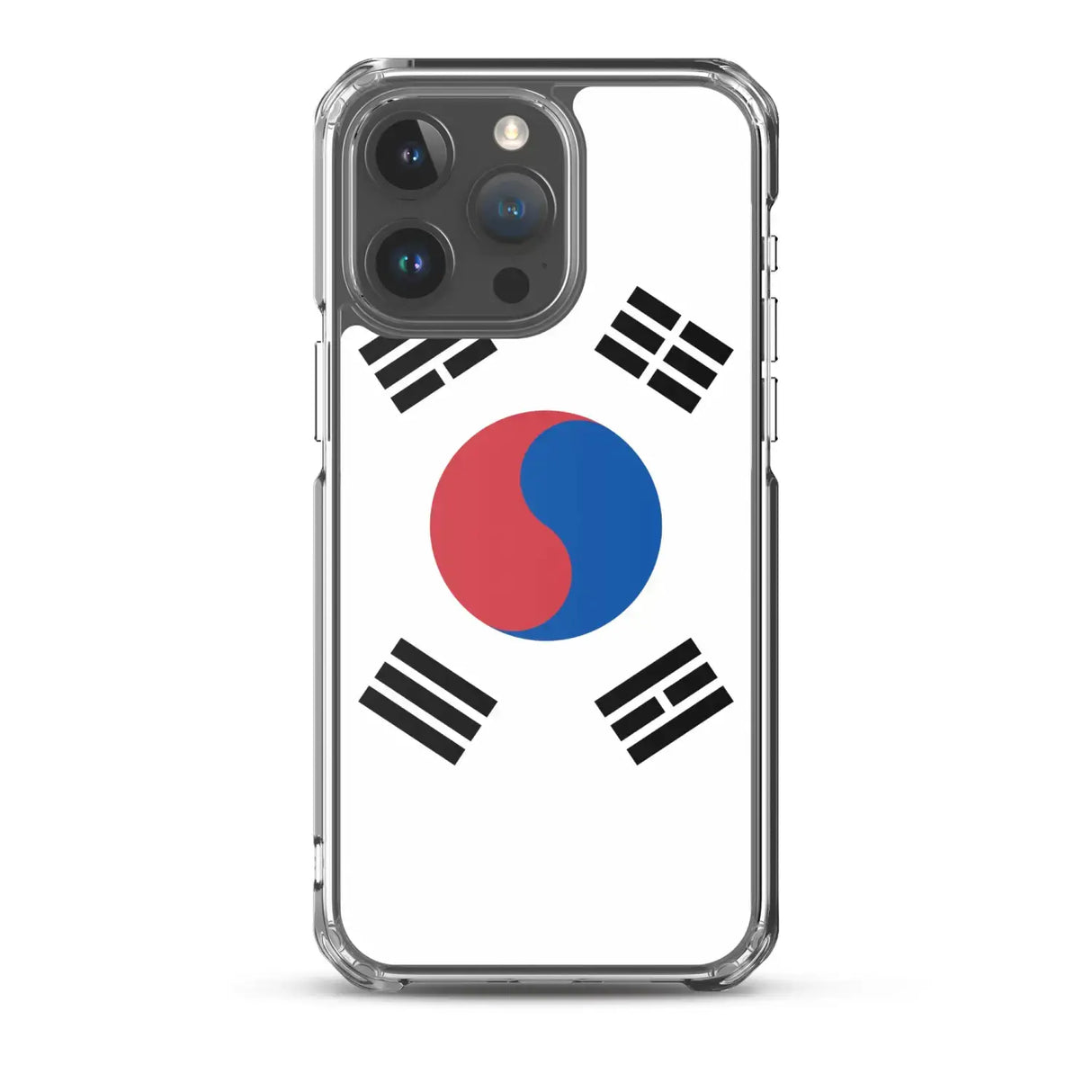 Coque iphone drapeau corée du sud souple antichoc