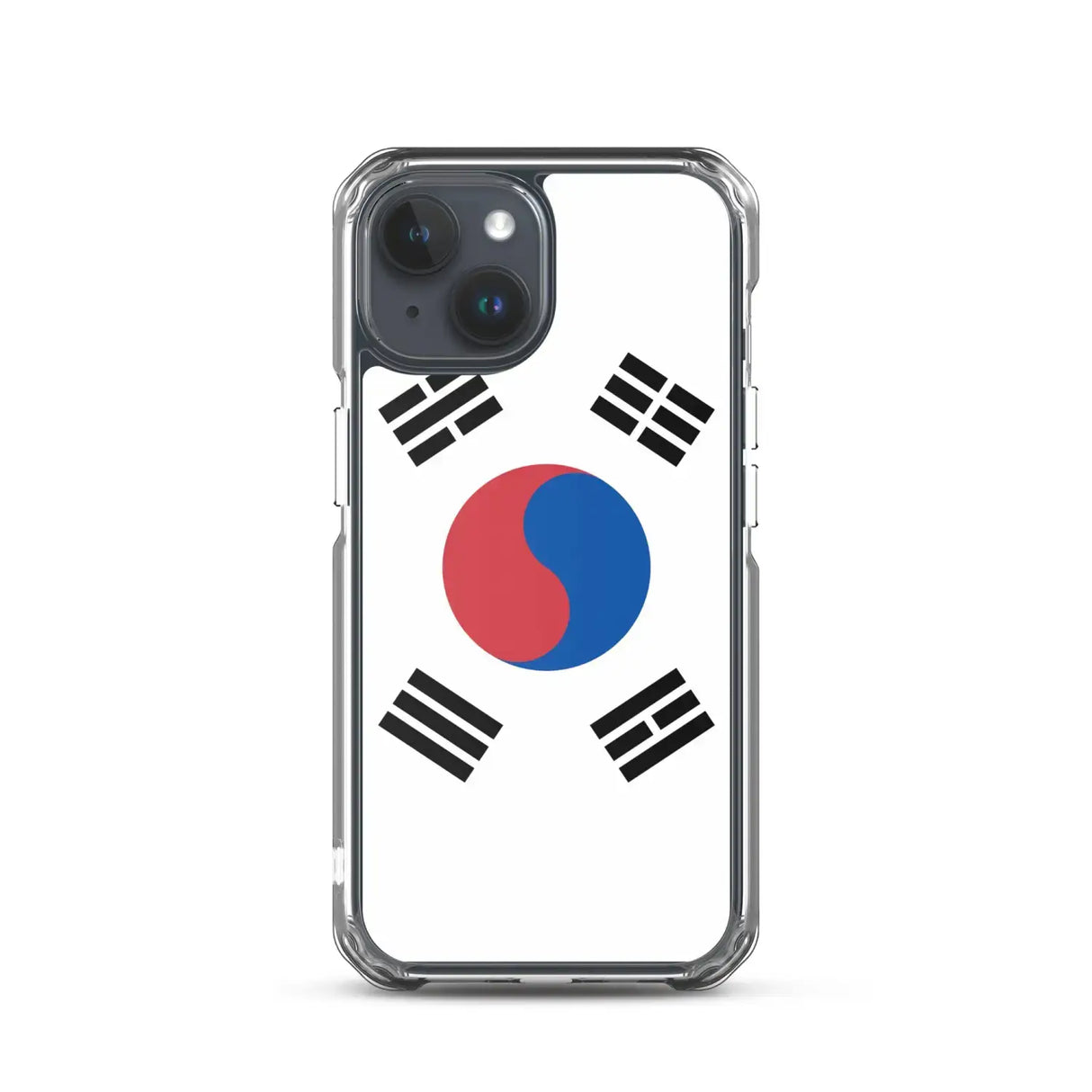 Coque iphone drapeau corée du sud souple antichoc