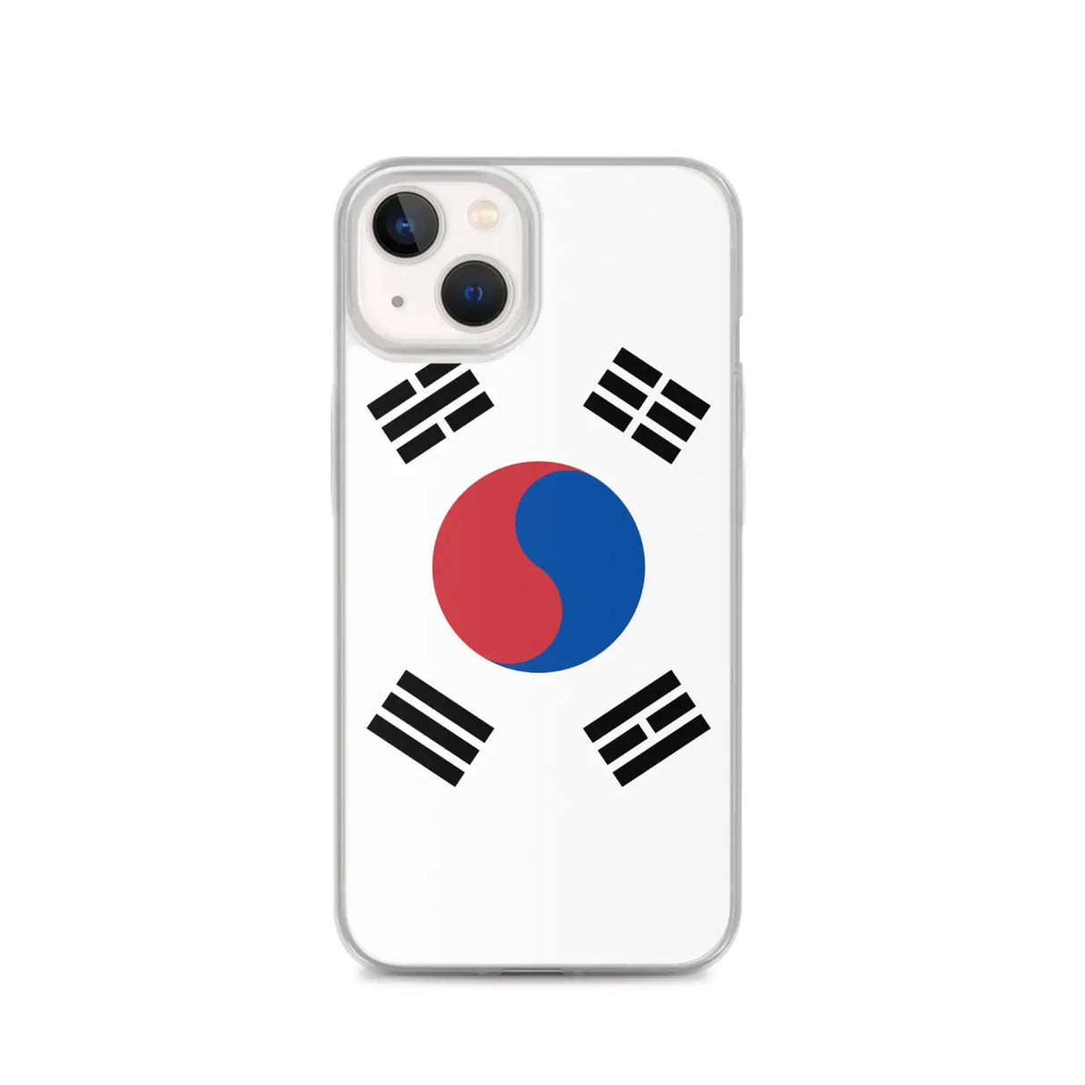 Coque iphone drapeau corée du sud souple antichoc