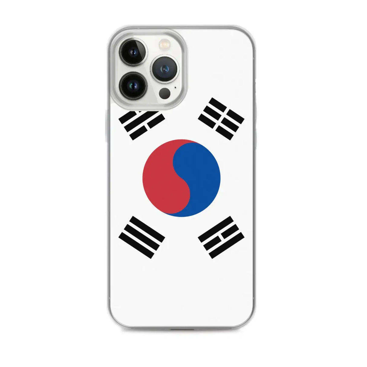 Coque iphone drapeau corée du sud souple antichoc