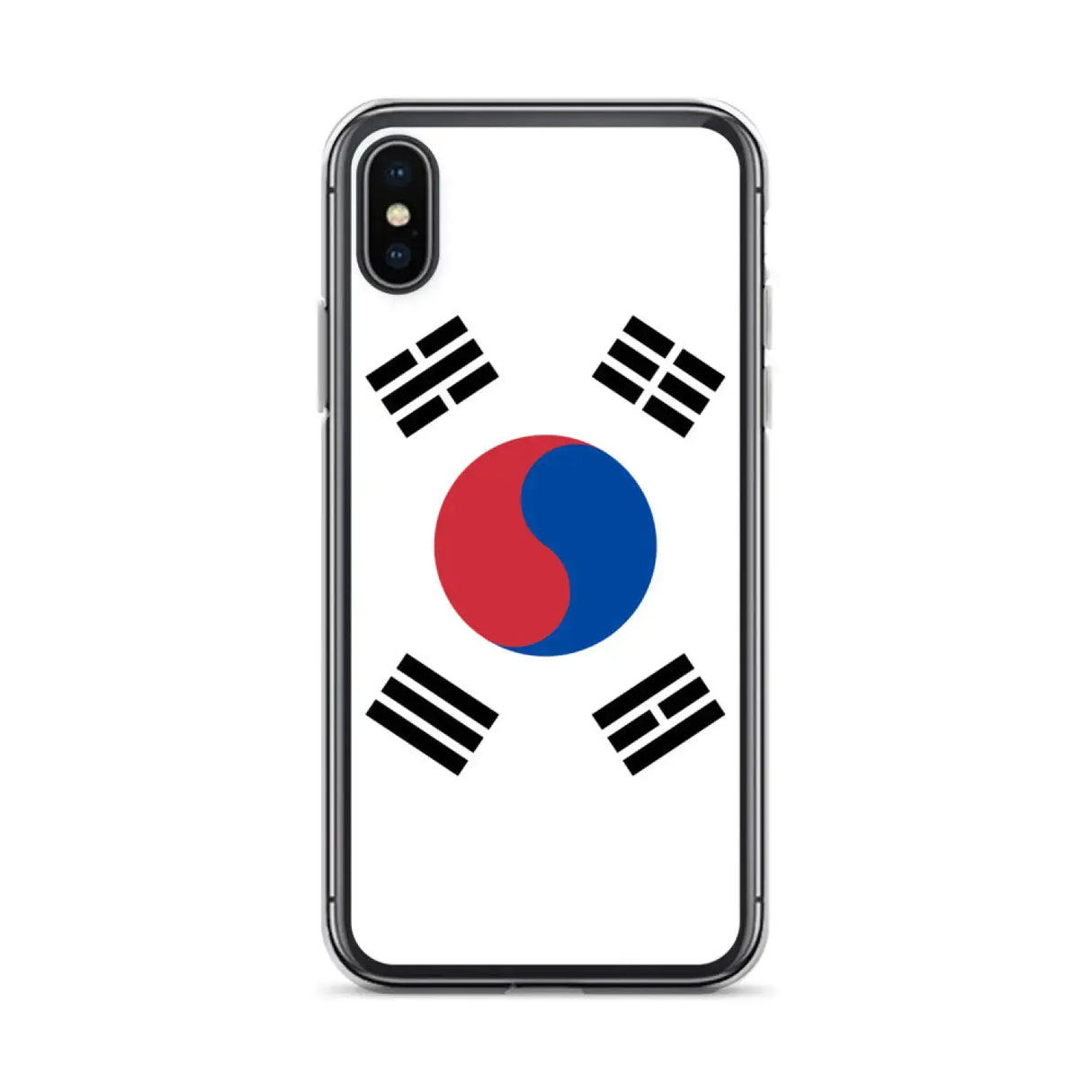 Coque iphone drapeau corée du sud souple antichoc
