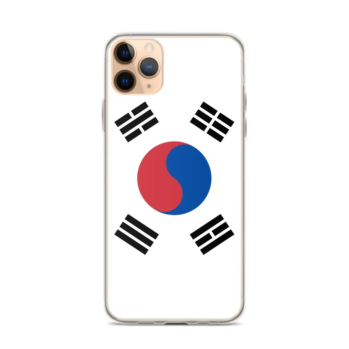 Coque iphone drapeau corée du sud souple antichoc