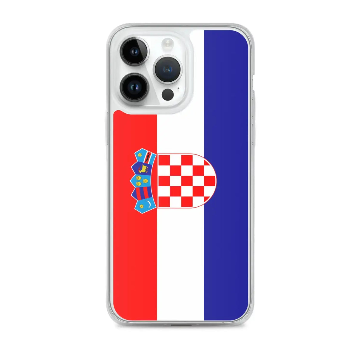 Coque iphone drapeau croatie souple résistante antichoc