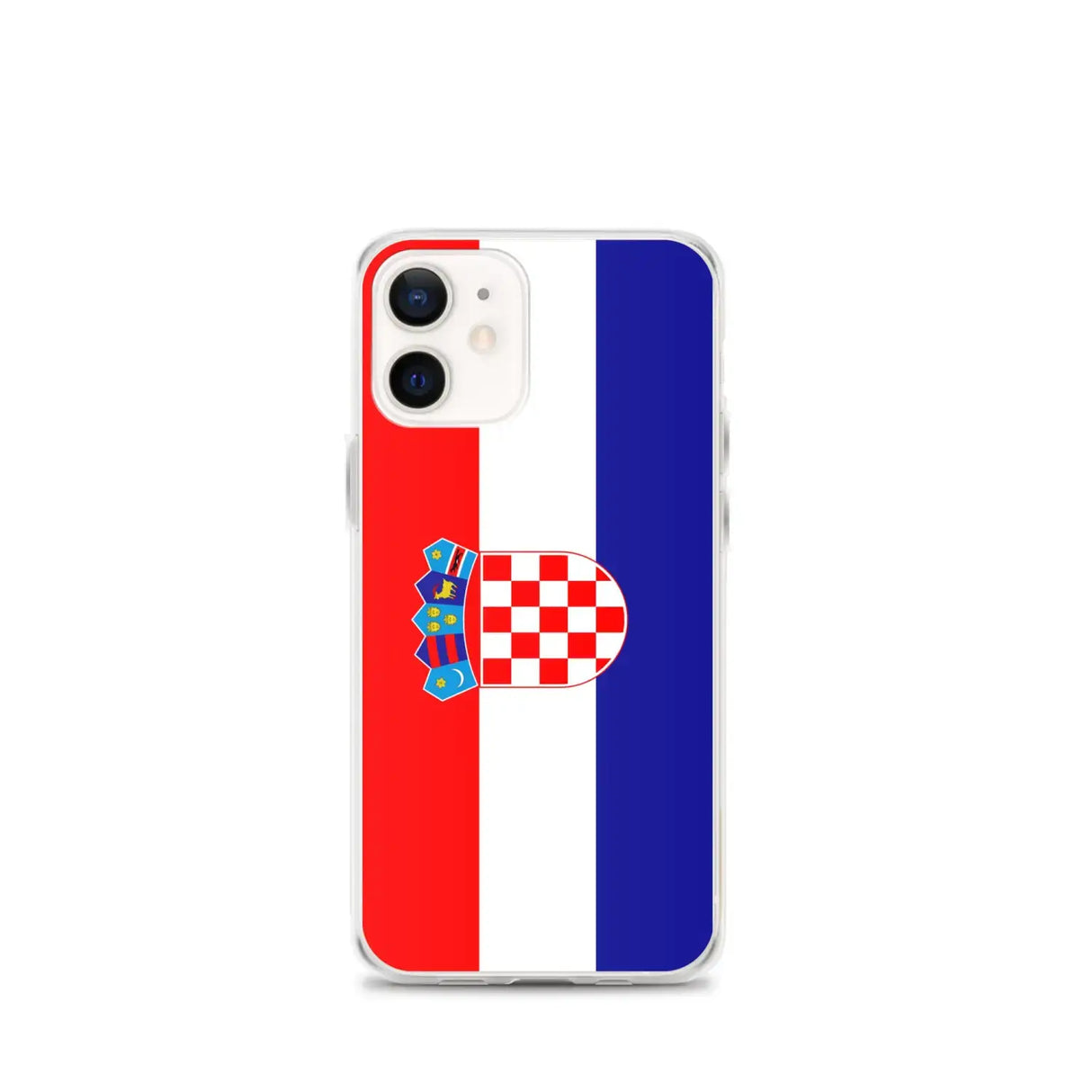 Coque iphone drapeau croatie souple résistante antichoc