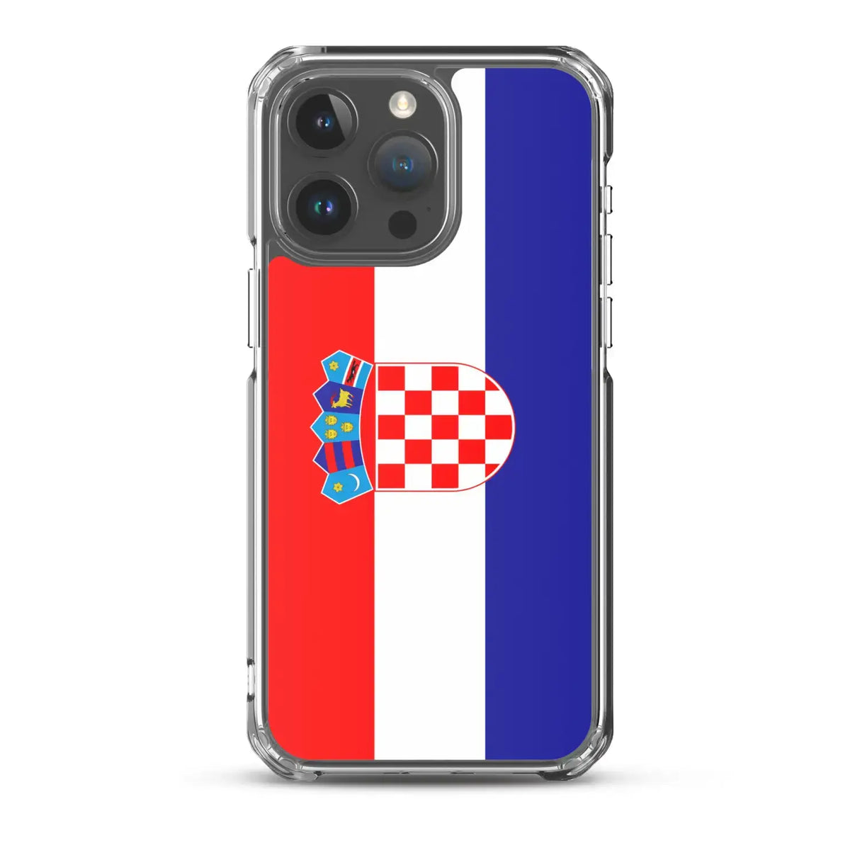 Coque iphone drapeau croatie souple résistante antichoc