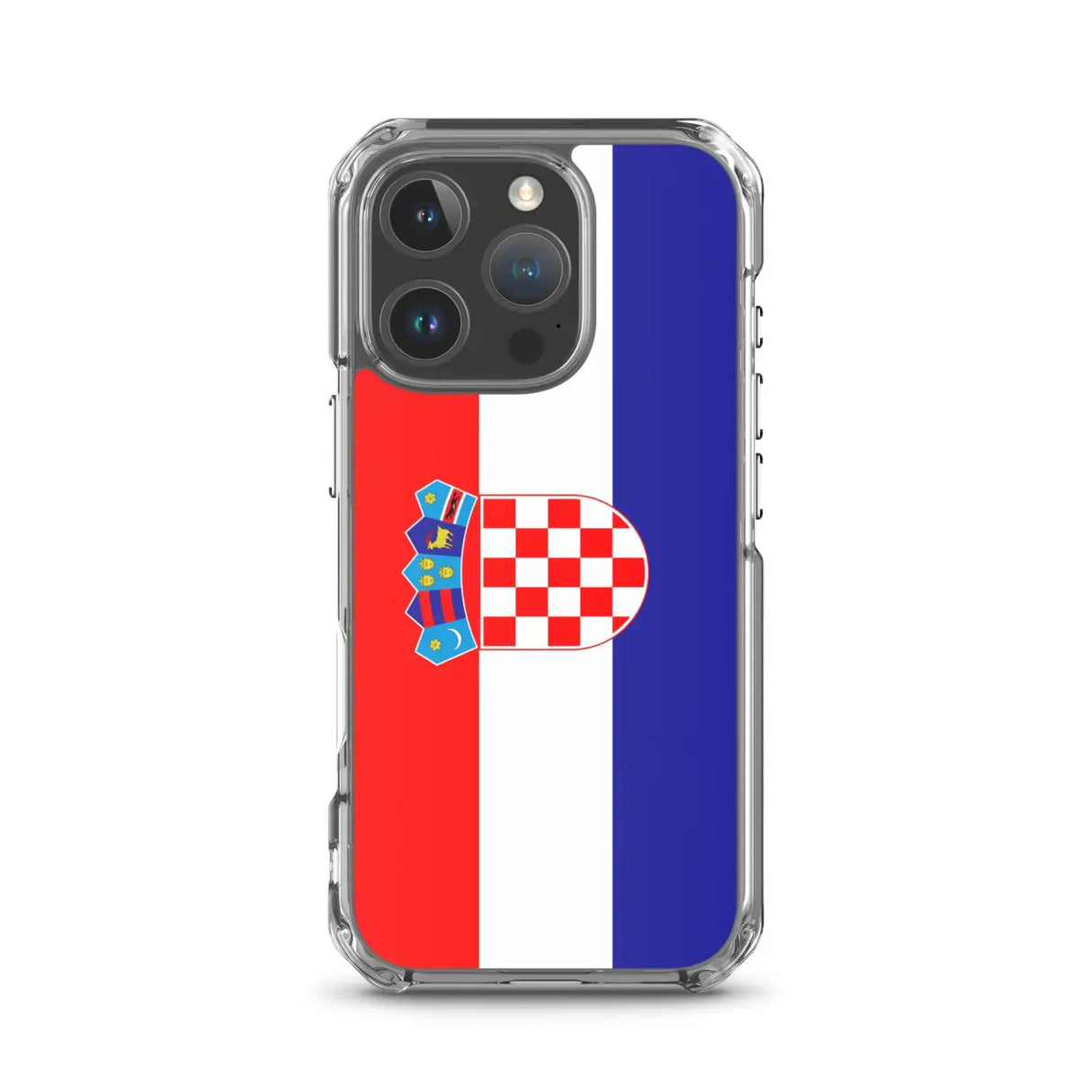 Coque iphone drapeau croatie souple résistante antichoc
